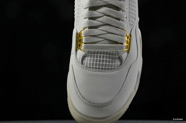 Cheap MAX Gold Jordan 4 AQ9129-170 Retro Metallic 0713